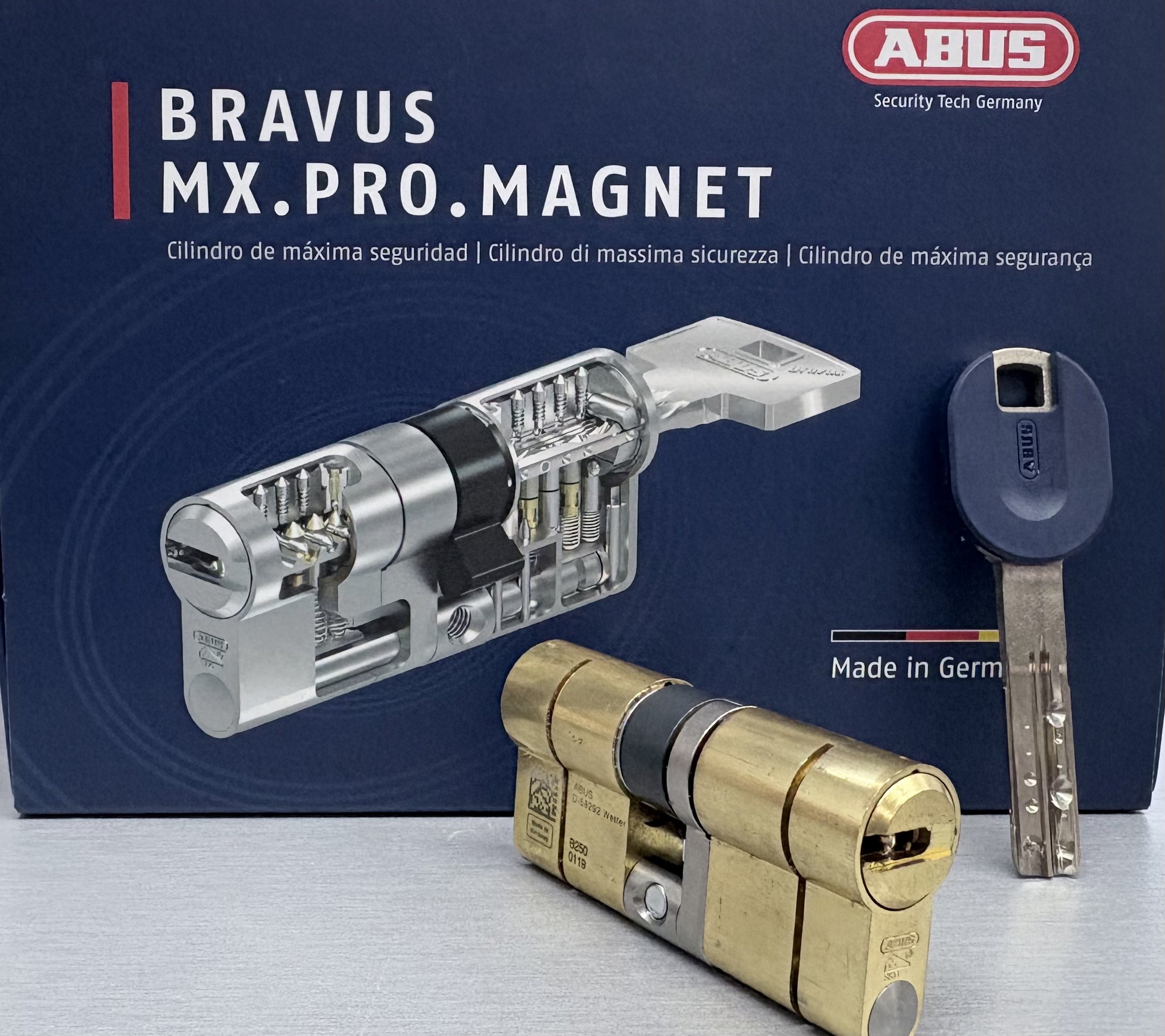 Cilindro ABUS Bravus Magnet MX Pro